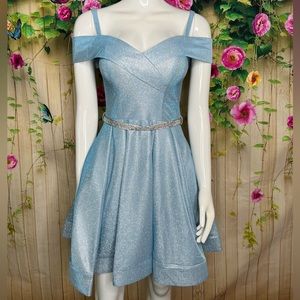 Cindy Collection Short Dress Fit and Flare with Pockets